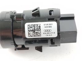 Audi e-tron Interruttore a pulsante start e stop motore 83A905217B