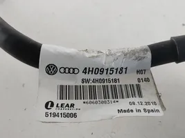 Audi A8 S8 D4 4H Negative earth cable (battery) 4H0915181