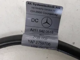 Mercedes-Benz CLS C219 Maakaapeli, akku A2115420518