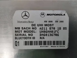 Mercedes-Benz CLS C219 Centralina/modulo bluetooth A2118701885