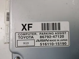 Toyota Prius (XW30) Pysäköintitutkan (PCD) ohjainlaite/moduuli 8679247120