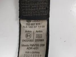 Volkswagen Transporter - Caravelle T4 Rear seatbelt 703857815