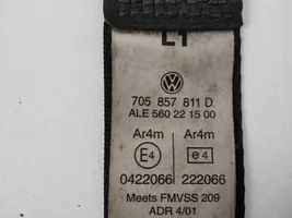 Volkswagen Transporter - Caravelle T4 Sicherheitsgurt hinten Mitte 705857811D