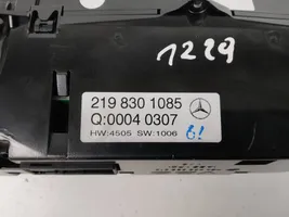 Mercedes-Benz CLS C219 Steuergerät Klimaanlage 2198301085