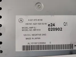 Mercedes-Benz S W221 Garso stiprintuvas A2218704689