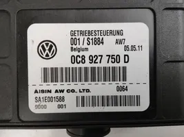 Volkswagen Touareg II Module de contrôle de boîte de vitesses ECU 0C8927750D