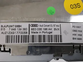 Audi A4 S4 B7 8E 8H Unità principale autoradio/CD/DVD/GPS 8E0035186AK