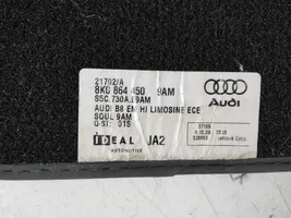 Audi A5 8T 8F Auton lattiamattosarja 8K1863691B