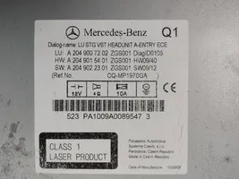 Mercedes-Benz C W204 Radio/CD/DVD/GPS-pääyksikkö A2049007202