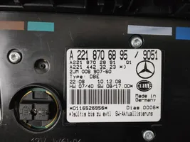 Mercedes-Benz S W221 Éclairage lumière plafonnier avant A2218706895