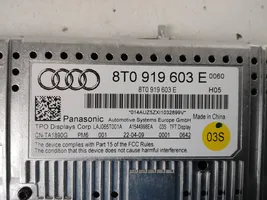 Audi A4 S4 B8 8K Monitori/näyttö/pieni näyttö 8T0919603E