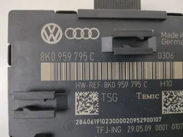 Audi A4 S4 B8 8K Durų elektronikos valdymo blokas 8K0959795C