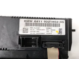 BMW X1 E84 Centralina del climatizzatore 9221852