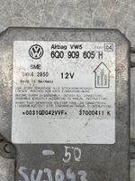 Skoda Fabia Mk1 (6Y) Sterownik / Moduł Airbag 6Q0909605H