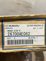Subaru Legacy Disque de frein arrière 26700AE062