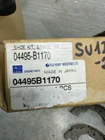 Subaru Justy Plaquettes de frein arrière 04495B1170