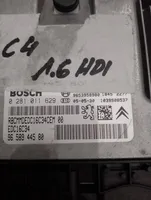 Citroen C4 I Centralina/modulo motore ECU 0281011629