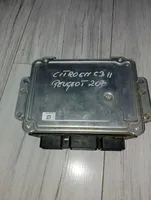 Citroen C3 Komputer / Sterownik ECU silnika 9664843480