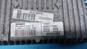 Citroen C5 Module de contrôle de boîte de vitesses ECU 9649117580