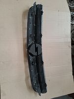 Opel Vectra C Front bumper upper radiator grill 464192822