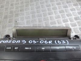 Mazda 3 I Cadre, panneau d'unité radio / GPS BP4L66ASO