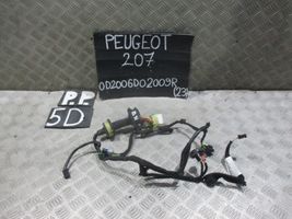 Peugeot 207 Cablaggio/alloggiamento cablaggio della portiera anteriore 9664801080