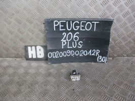 Peugeot 206+ Éclairage de plaque d'immatriculation 