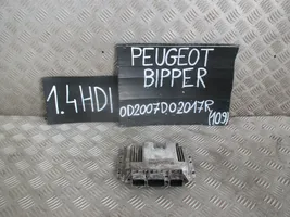 Peugeot Bipper Unité de commande, module ECU de moteur 
