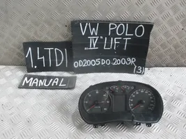 Volkswagen Polo IV 9N3 Nopeusmittari (mittaristo) 