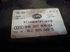 Audi A4 S4 B5 8D Przełącznik / Włącznik nawiewu dmuchawy 8L0820043D