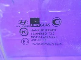 Hyundai Matrix Pagrindinis priekinių durų stiklas (keturdurio) 