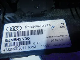 Audi A3 S3 8P Interior fan control switch 8P0820043D