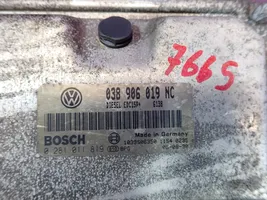 Volkswagen Polo IV 9N3 Komputer / Sterownik ECU silnika 038906019NC