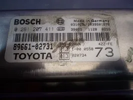 Toyota Corolla E120 E130 Unité de commande, module ECU de moteur 8966102731