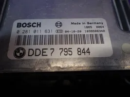 BMW 1 E81 E87 Komputer / Sterownik ECU silnika 0281011631