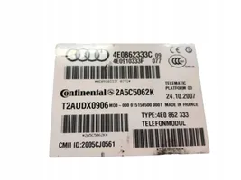 Audi A8 S8 D3 4E Modulo di controllo comandi vocali 4E0862333C