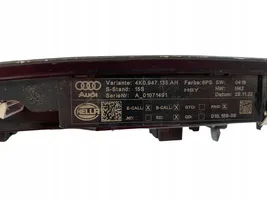 Audi A6 S6 C8 4K Rivestimento della console di illuminazione installata sul rivestimento del tetto 4K0947135AH