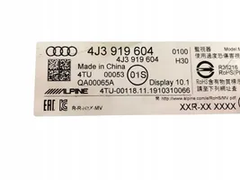 Audi E-tron GT Monitori/näyttö/pieni näyttö 4J3919604