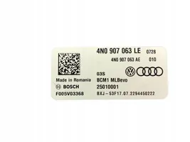 Audi A8 S8 D5 Module confort 4N0907063LE