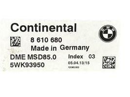 BMW 5 F10 F11 Calculateur moteur ECU 8610680