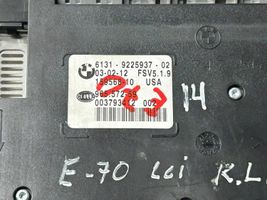 BMW X5 E70 Światło fotela przedniego 9225937