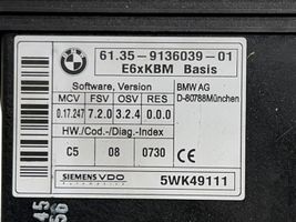 BMW 5 E60 E61 Moduł / Sterownik komfortu 9136039