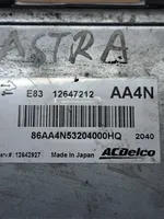 Opel Astra J Engine control unit/module 12642927