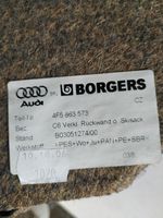 Audi A6 S6 C6 4F Doublure de coffre arrière, tapis de sol 4F5863573