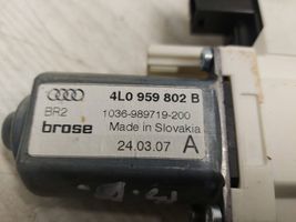 Audi Q7 4L Motorino alzacristalli della portiera anteriore 4L0959802B