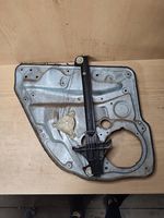 Volkswagen Golf IV Rear door window regulator with motor 1J4839756A