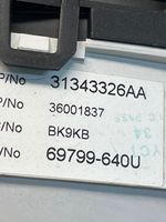 Volvo XC60 Compteur de vitesse tableau de bord 31343326AA
