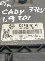 Volkswagen Caddy Variklio valdymo blokas 03G906021AQ