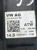 Volkswagen PASSAT CC Leva/interruttore dell’indicatore di direzione e tergicristallo 3C5953501BG