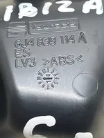 Seat Ibiza IV (6J,6P) Poignée intérieure de porte arrière 6J4839114A